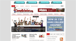 Desktop Screenshot of cheapscholar.org