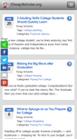 Mobile Screenshot of cheapscholar.org
